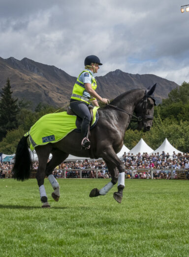 Show competitor, volunteer and Southern Police Mounted Squad member Ashleigh Smail